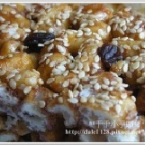 大頭琪手工芝麻酵素黑糖沙其瑪 加了葡萄乾 特價：$15