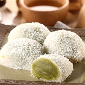 綠茶麻糬