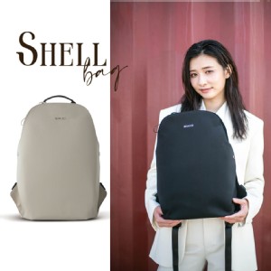 免運!【AXIO】Shell Backpack 經典手作頂級貝殼包(Shell)米色/黑色 Shell-BK/Shell-BB