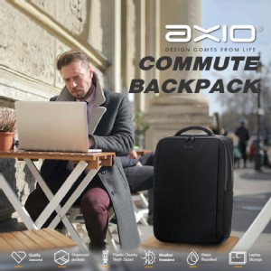 免運!【AXIO】Commute Backpack 商務15.6吋筆電減壓防盜後背包(ATB-329) ATB-329