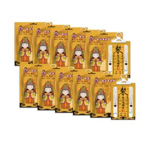 【花太太x白沙屯媽祖】赦令造型掛式除濕袋10件組(百合花香)