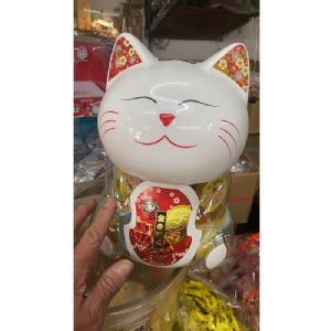 招財貓 綜合布丁桶-800g