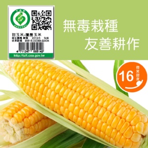 太棒!無毒超級甜玉米 特價：$129