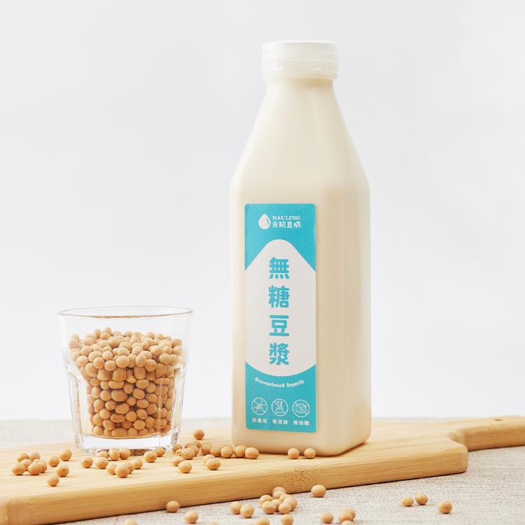 【元初】無糖豆漿*4瓶