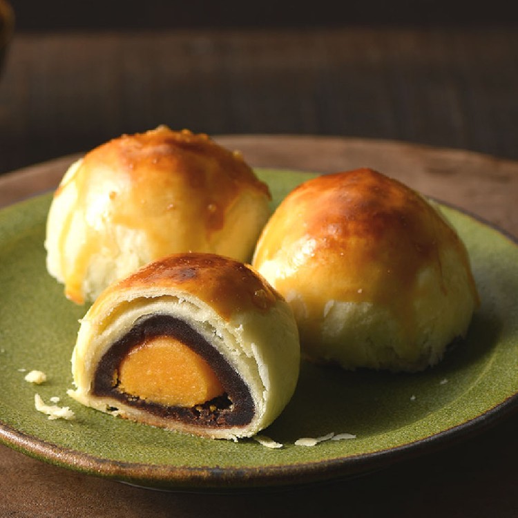 【三統漢菓子】金沙蛋黃酥-9入(附提袋)