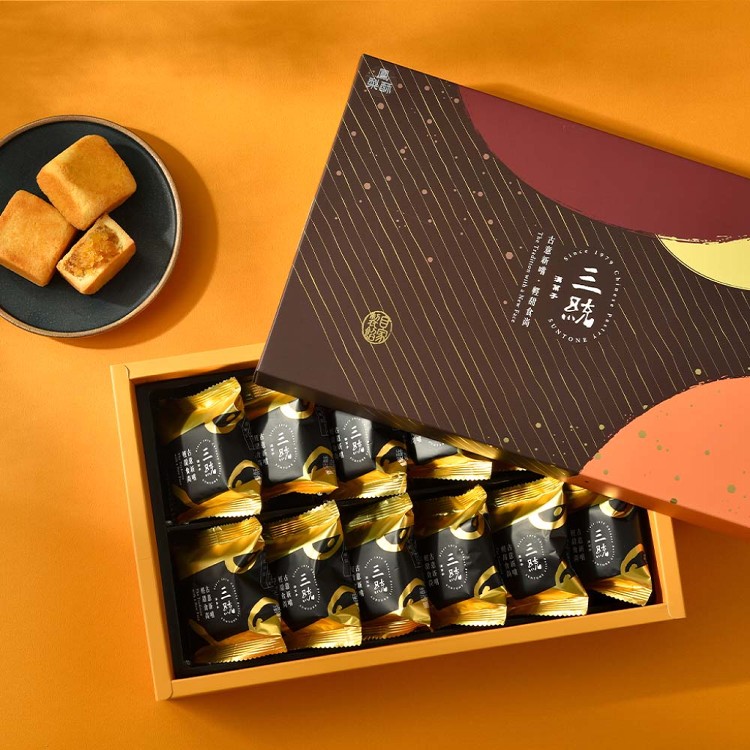 【三統漢菓子】黃金鳳梨酥-12入(附提袋)