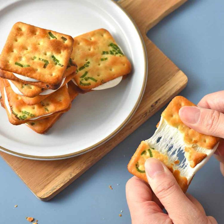 【三統漢菓子】香蔥牛軋餅-14入(附提袋)