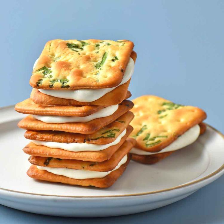 【三統漢菓子】香蔥牛軋餅-14入(附提袋)