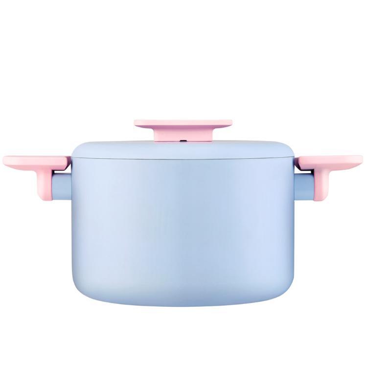 【SANHO三禾】國色添香系列健康不沾雙耳湯鍋(加深)20cm-LT20T3L