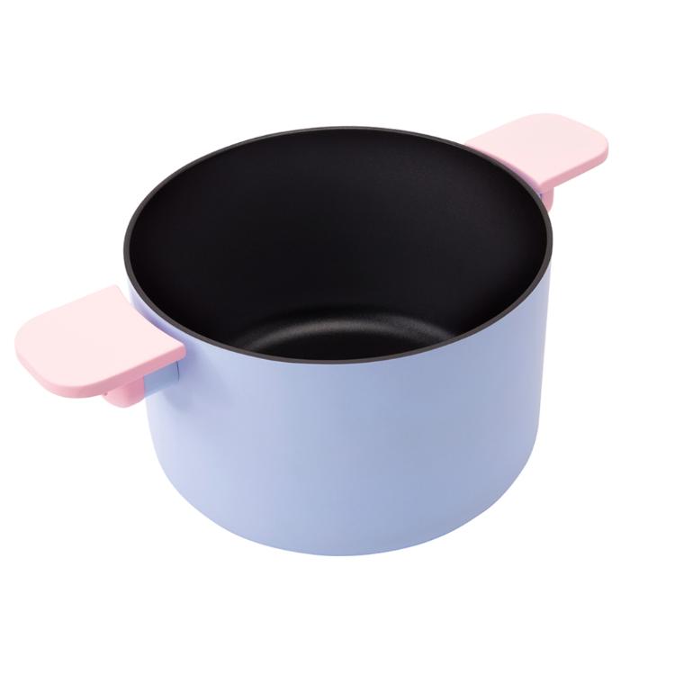 【SANHO三禾】國色添香系列健康不沾雙耳湯鍋(加深)20cm-LT20T3L