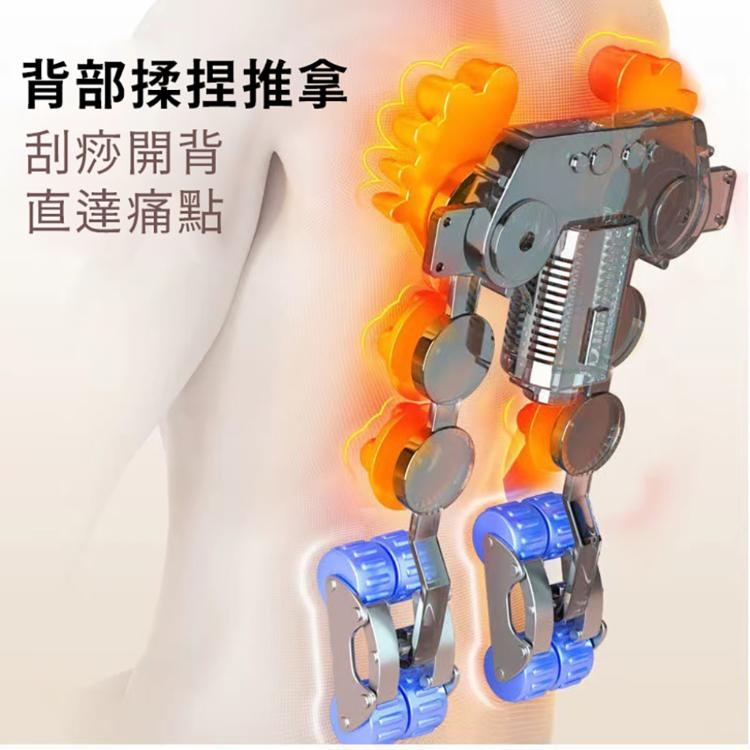 【NOVOICE 諾維斯】旗艦款全自動背部五點按摩熱敷椅墊SB-A11