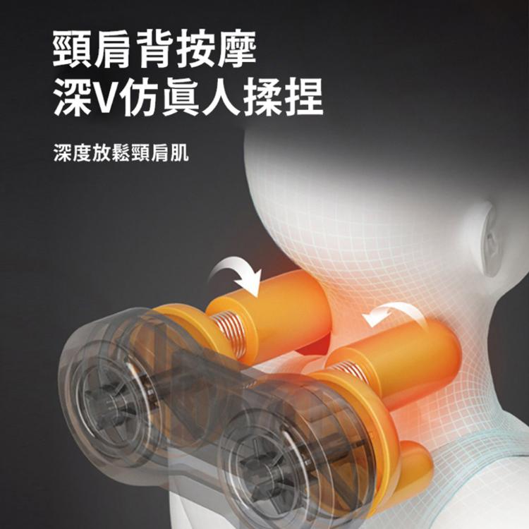 【NOVOICE 諾維斯】旗艦款全自動背部五點按摩熱敷椅墊SB-A11