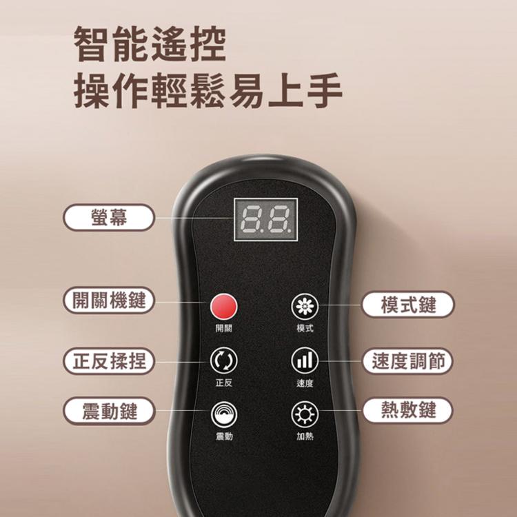 【NOVOICE 諾維斯】旗艦款全自動背部五點按摩熱敷椅墊SB-A11