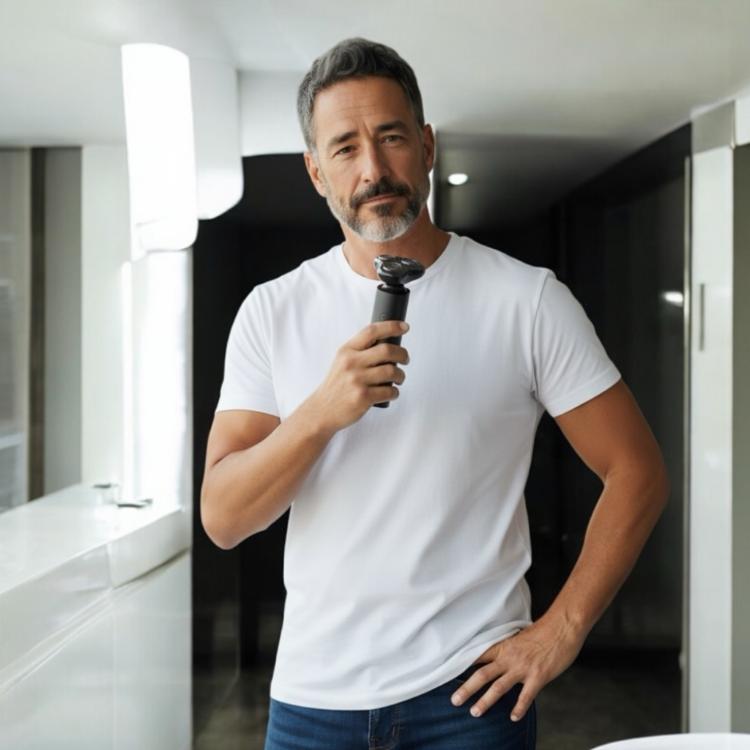 【呈云】SHAVER智能剃鬚 旋轉三刀頭電動刮鬍刀