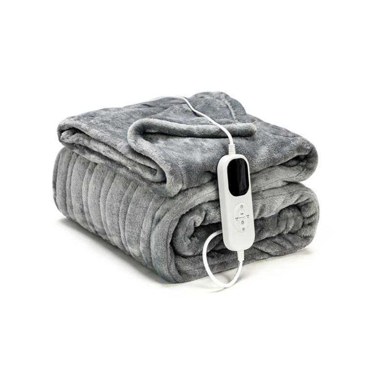 【NOVOICE 諾維斯】豪華法蘭絨銀離子雙人電熱毯NOV-H11