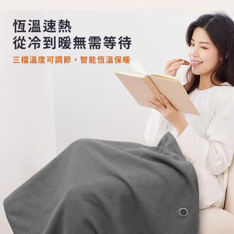 【NOVOICE 諾維斯】USB肩披電熱暖身毯 NOV-H21