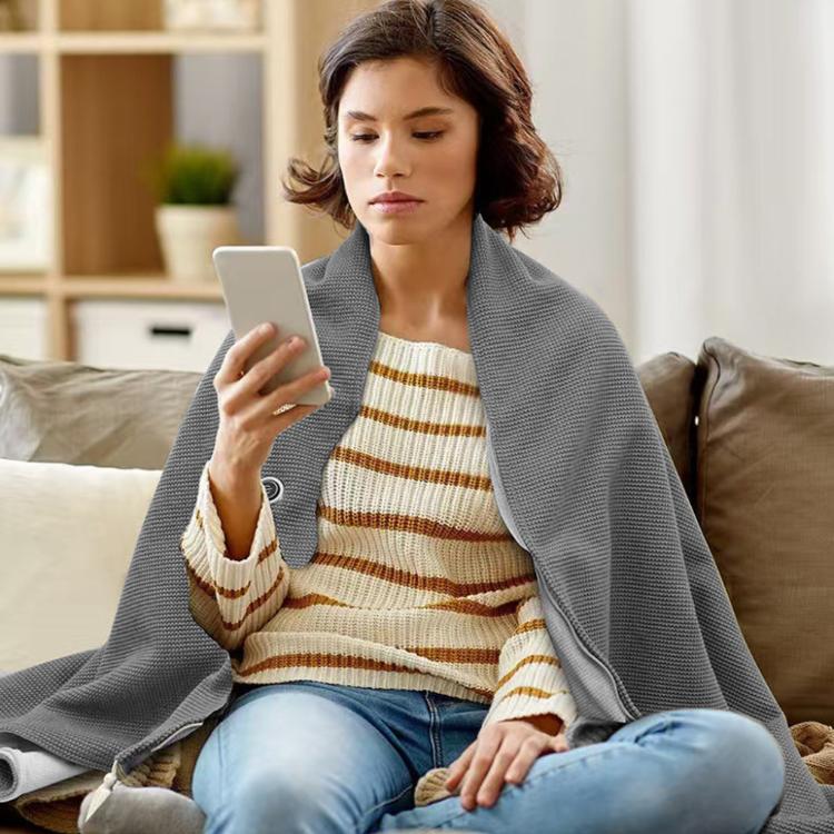 【NOVOICE 諾維斯】USB肩披電熱暖身毯 NOV-H21