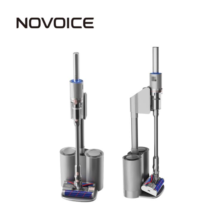 【NOVOICE 諾維斯】雙滾刷自動集塵無線手持吸塵器NOV-100