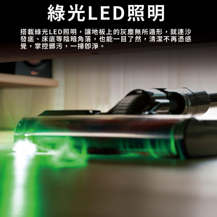 【NOVOICE 諾維斯】雙滾刷自動集塵無線手持吸塵器NOV-100