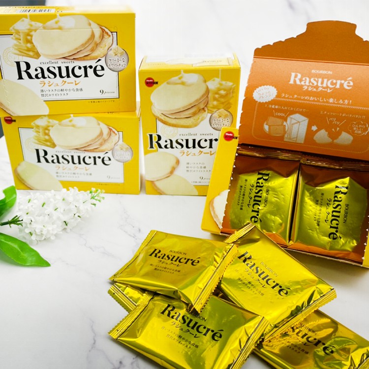 【日本進口】北日本 BOURBON 牛奶吐司餅