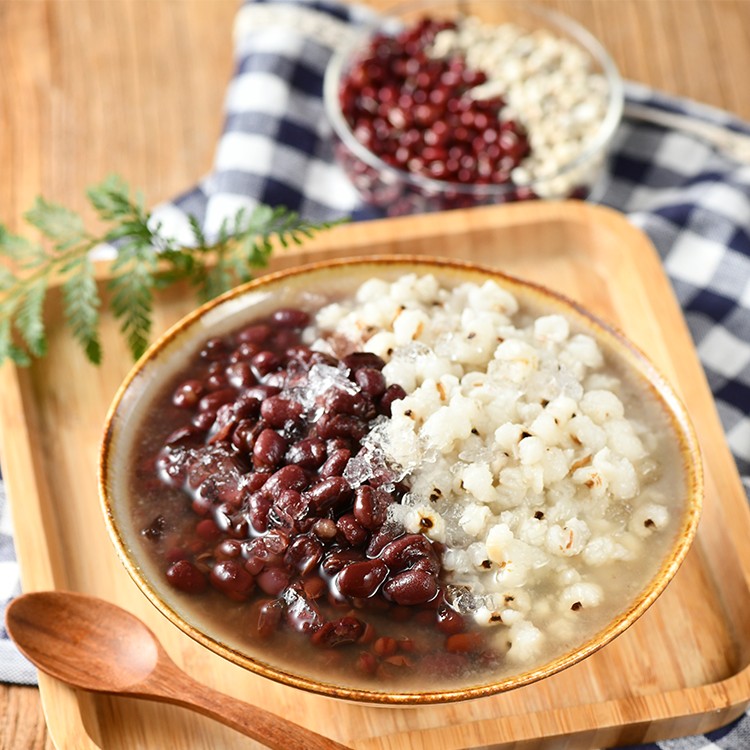 紅豆薏仁湯--紅豆綿密香甜,薏仁濃稠,絕無勾芡!