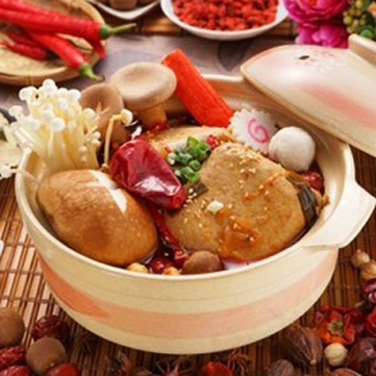 【老木麻辣鴨血】台北深坑麻辣臭豆腐煲(非基改黃豆)