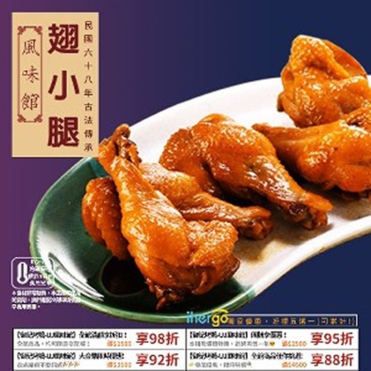 【御記烤鴨】翅小腿