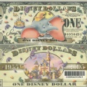 2005年 廸士尼 ( 小飛象 ) 1 元鈔票 – 絕版 ◆ 限量