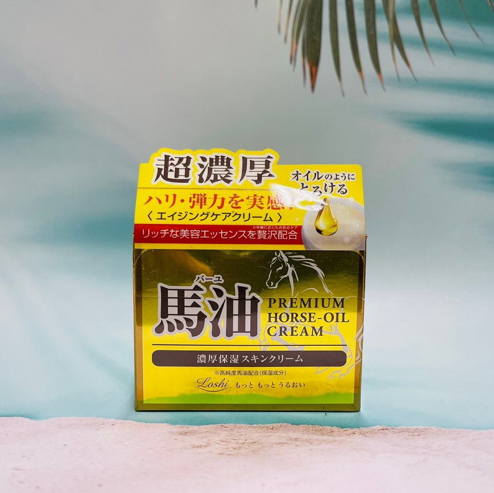 超濃厚，オイルのように，とるける，ハリ·弾力を実感。くエイジングケアクリーム〉，リッチな美容エッセンスを賛沢配合，年齢に応じたお肌のケア，パーユ，濃厚保湿スキンクリーム，※高純度馬油配合(保湿成分)，Loshi もっともっとうるおい。