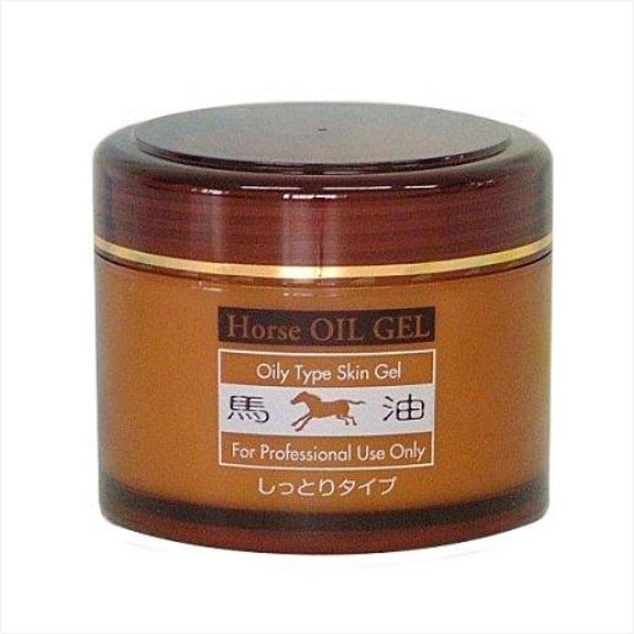 馬 油，しっとりタイプ。