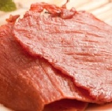 蜜汁豬肉乾 ★大包/9兩4,獨家特製醬汁,肉質鮮嫩,甜而不膩,鬆軟可口,大人小孩都愛不釋手. 特價：$230