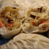 好吃！高麗菜什錦素包（不老包子）