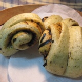 NEW! 我們家的野蠻頭--海苔玫瑰鹽花捲