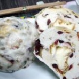 養生蔓越莓堅果辮子乳酪饅頭(4顆入)