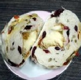 養生蔓越莓堅果辮子乳酪饅頭(10顆入)