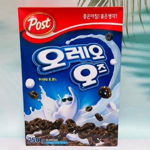免運!【韓國 Post】OREO 巧克力棉花糖麥片 原味 / 巧克力棉花糖麥片 草莓風味 250g 250g/盒