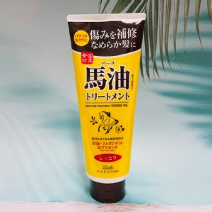免運!【日本製 ROLAND】馬油深層滋養護髮素 270g 可免沖 270g/瓶