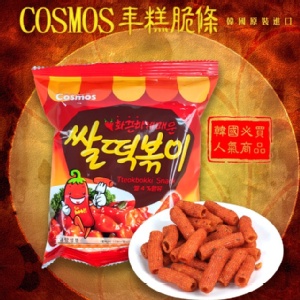 COSMOS年糕脆條，韓國必買超人氣商品!