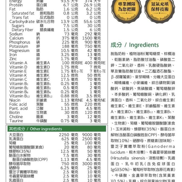 【依町麥】3D優蛋白營養配方🥛 補充營養🔥 全家大小都適合