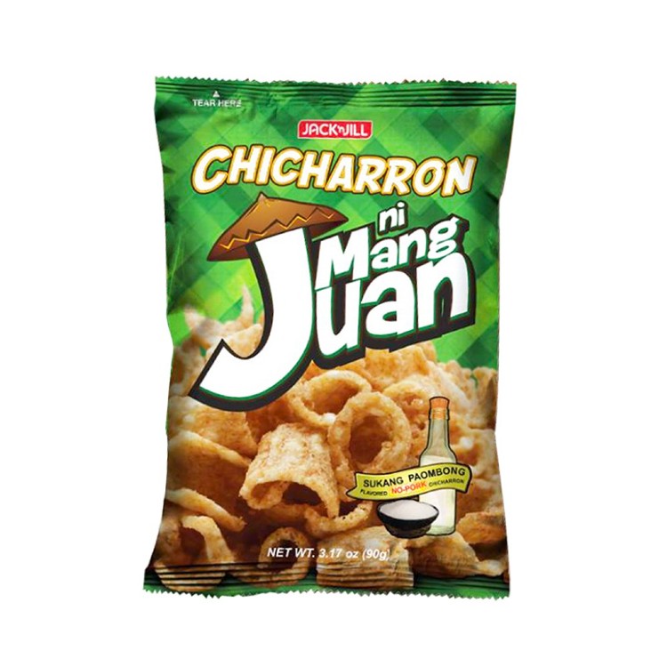 【菲律賓Jack'n Jill】Mang Juan仿炸豬皮餅乾 兩種口味任選 原味、辣味