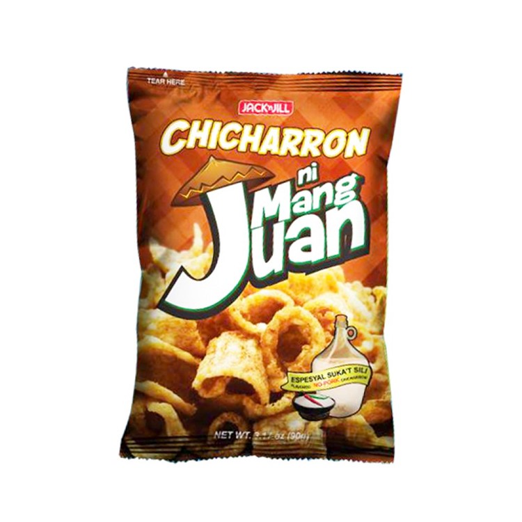 【菲律賓Jack'n Jill】Mang Juan仿炸豬皮餅乾 兩種口味任選 原味、辣味