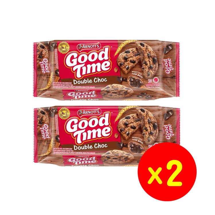 【ARNOTT'S雅樂思】好時光餅乾2入一組 四種口味任選 經典巧克力、彩虹巧克力、香蘭椰子、咖啡