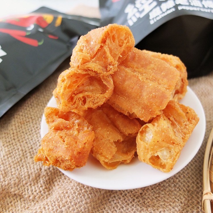 ● 小明星大跟班節目推薦【經脆脆Crispy Ching】老油條-椒香麻辣 開封即食 單吃 火鍋絕配