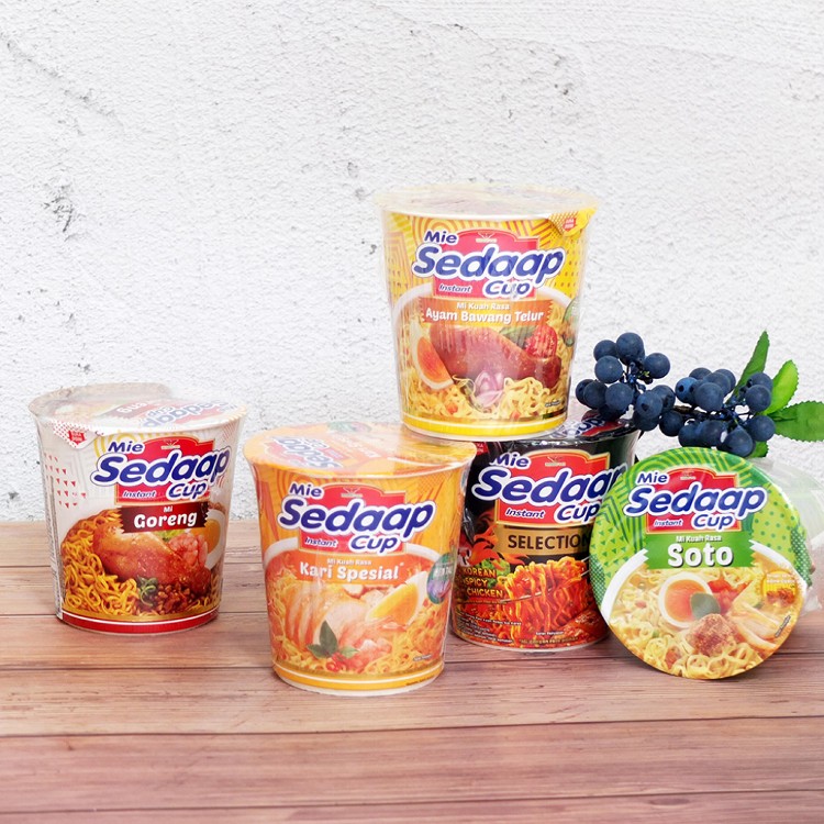 【Mie Sedaap】杯麵 三種口味任選 原味、洋蔥雞、酸辣