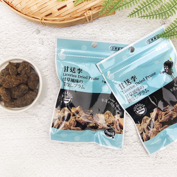 【有顆梅】台灣梅片/蜜餞果乾 五種口味 隨手包(夏天開胃增加食慾 去油解膩)