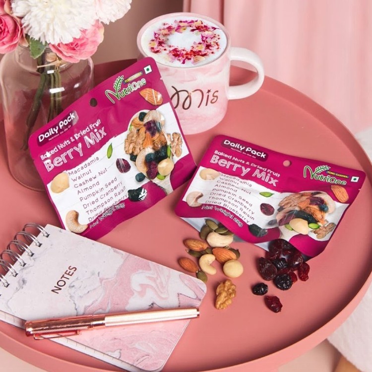 【TONG GARDEN東園】堅果/莓果乾綜合袋(7入/袋) 兩種口味 堅果/蘋果乾 堅果/莓果乾