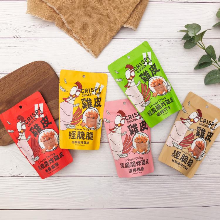 ● 小明星大跟班強力推薦●【經脆脆】炸雞皮餅乾(高蛋白低碳水，健身族適用)(任選)