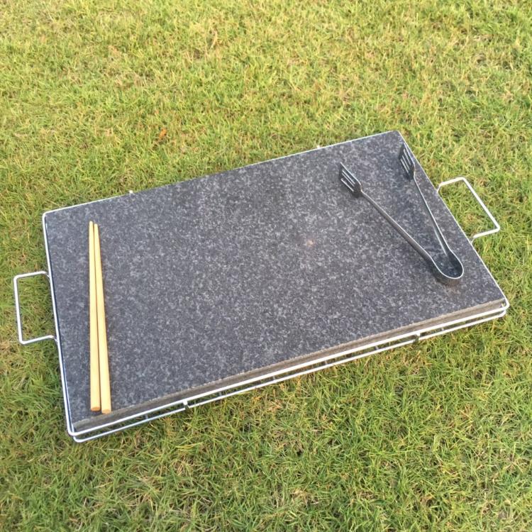 岩燒石板含鐵框