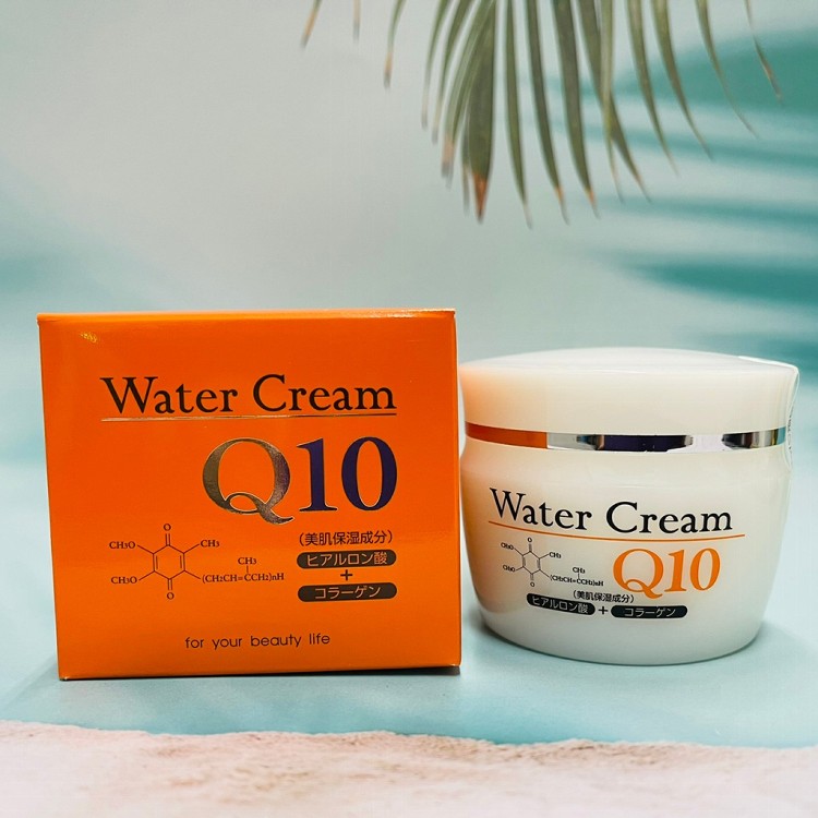 【日本製】Q10玻尿酸出水霜 Water Cream 80g 添加薰衣草萃取精華