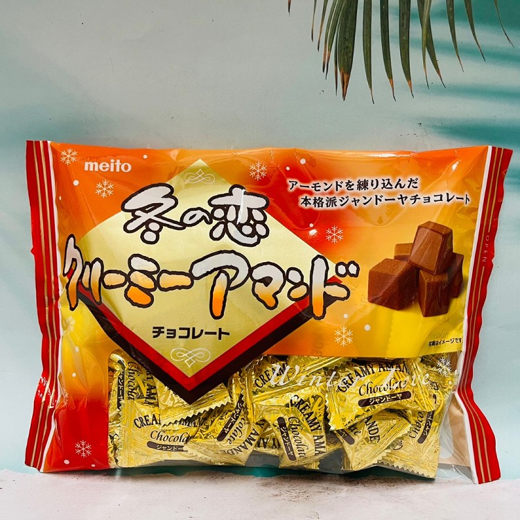 免運!【日本 meito 名糖】冬之戀 冬季限定 可可粉巧克力 174g 174g/包